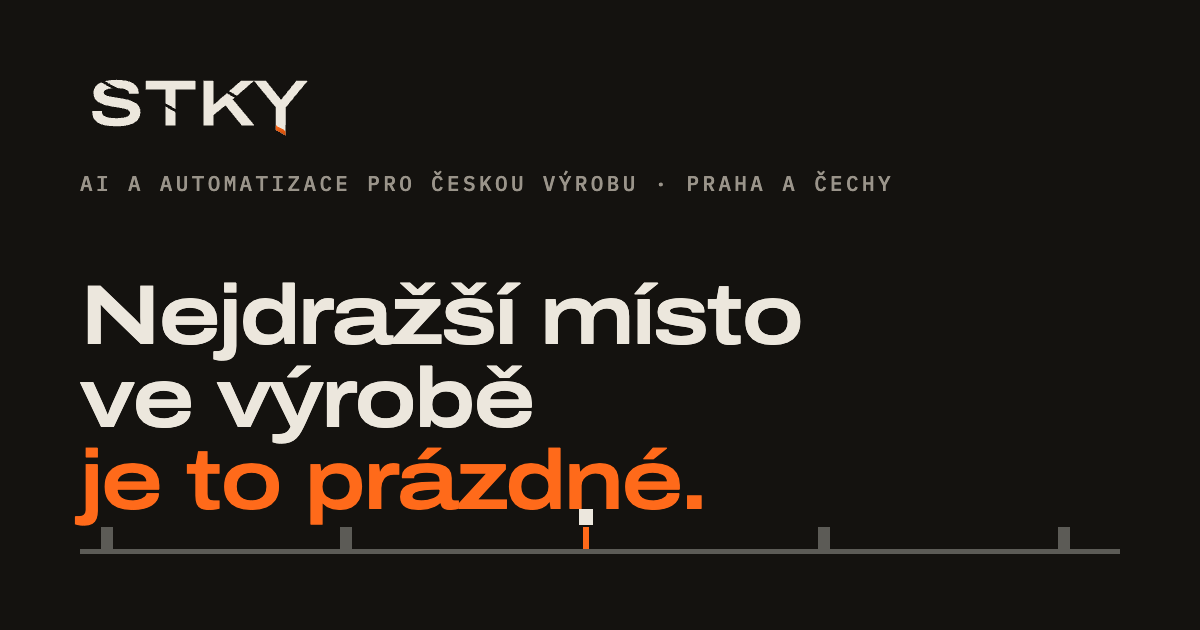 STKY — AI and automation for Czech manufacturing